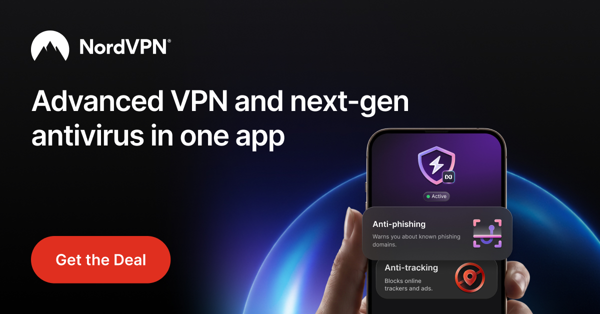 NordVPN: advanced VPN and next-gen antivirus in one app