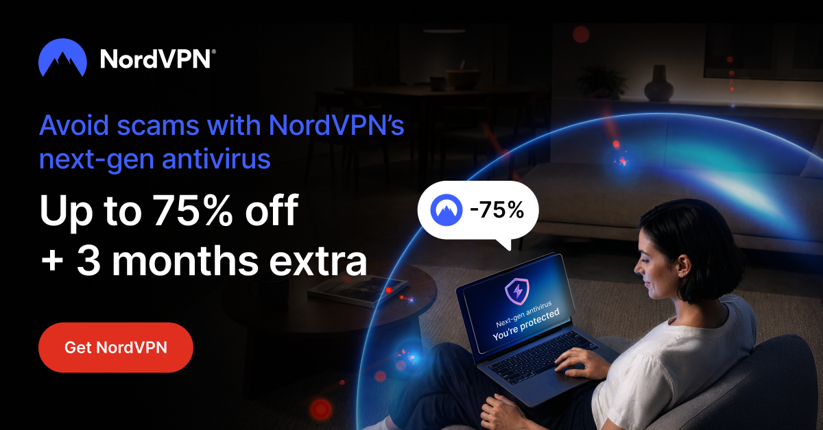 NordVPN Global Deal: up to 75% off + 3 months extra